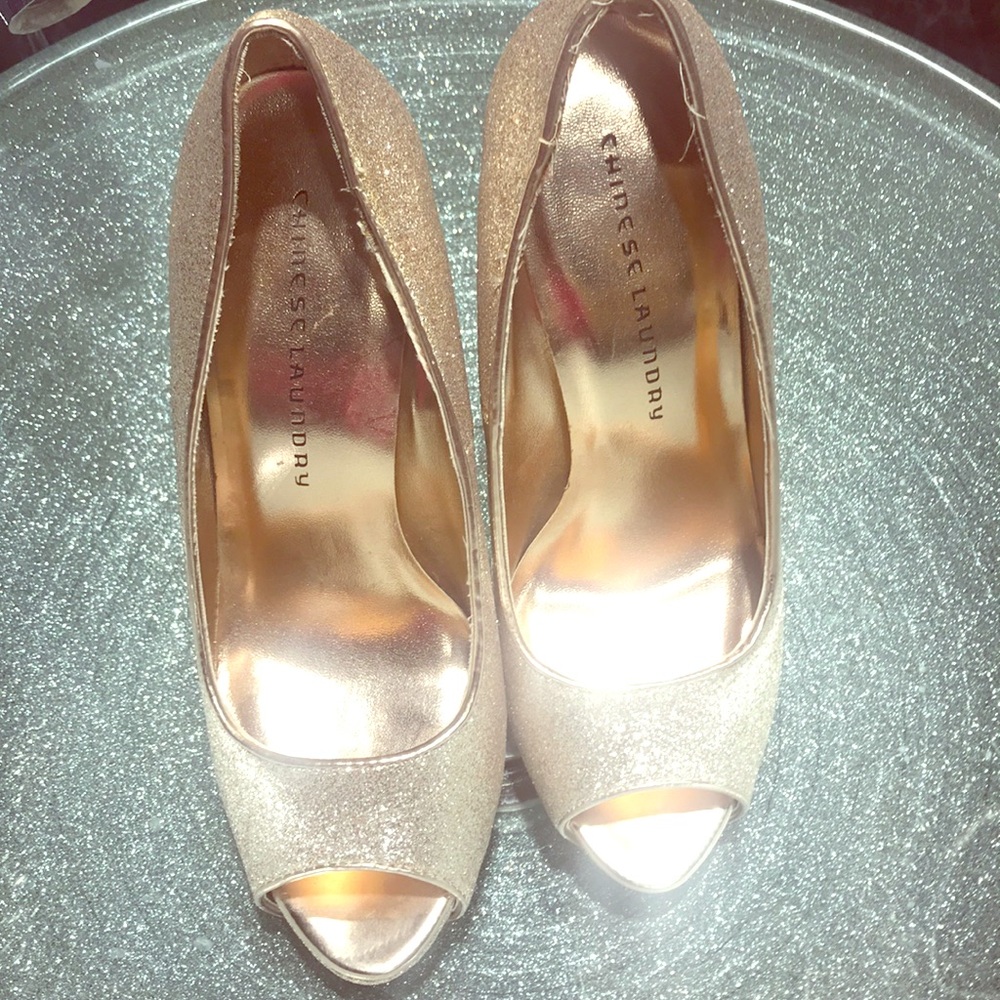 Sparkle Chinese laundry shoes